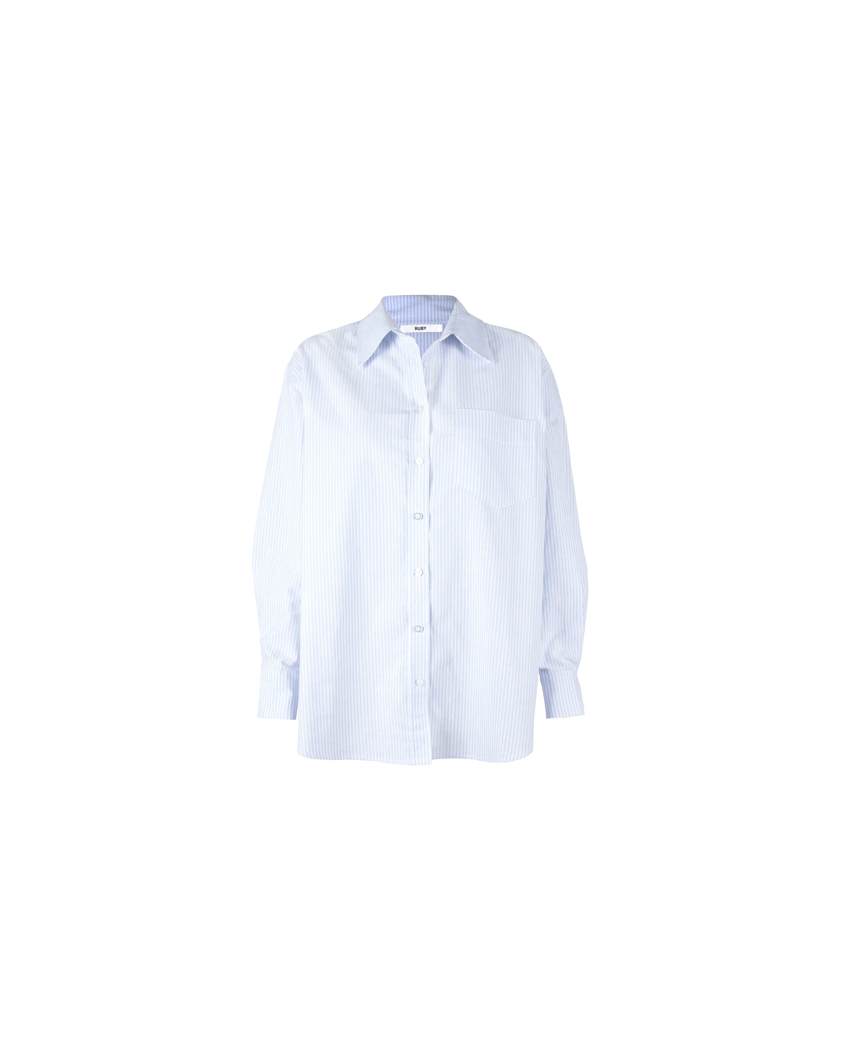 ALLORA SHIRT BLUE STRIPE
