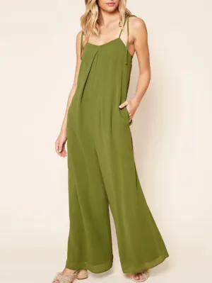 Breezy Classy Wide Leg Jumpsuit