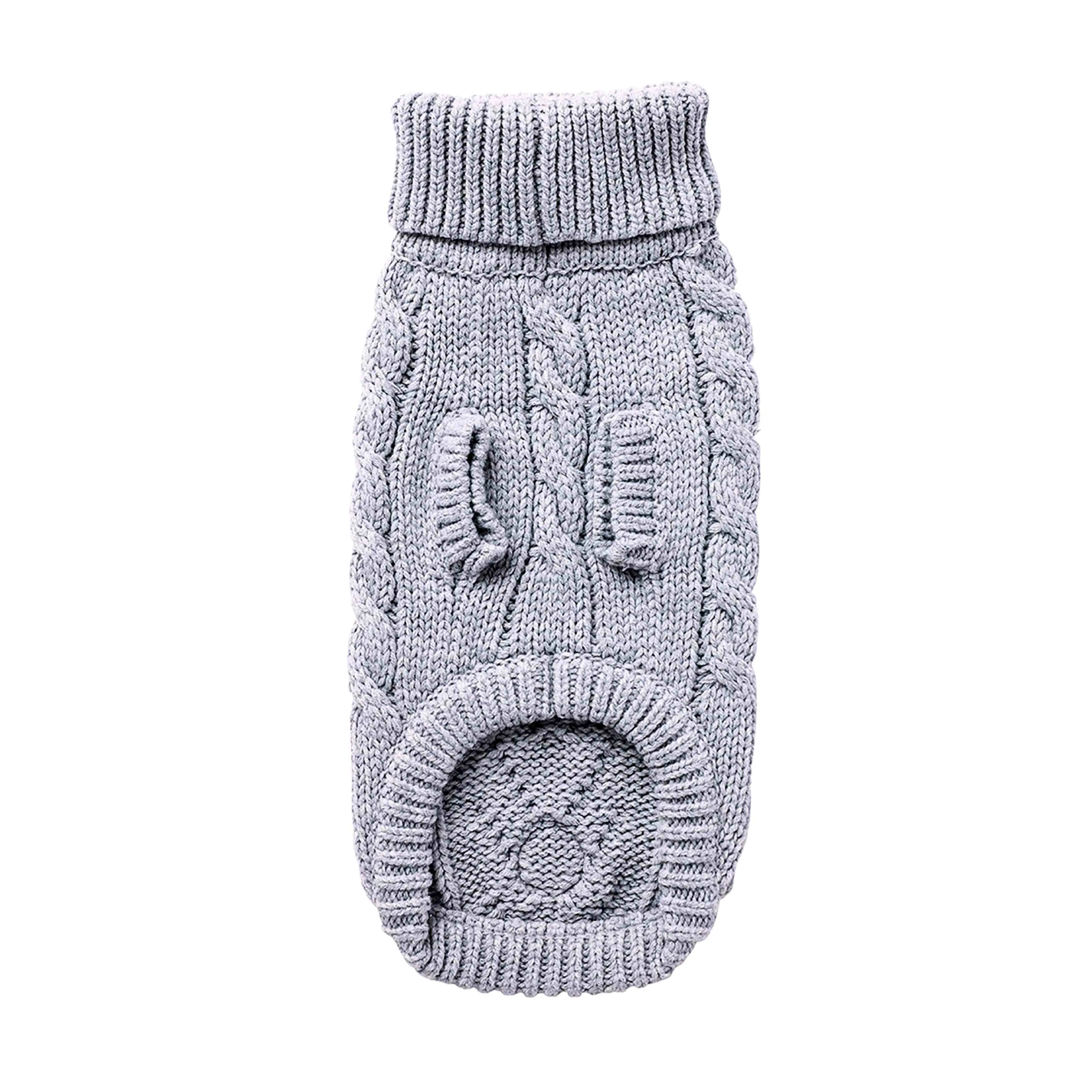 Chalet Dog Sweater - Grey