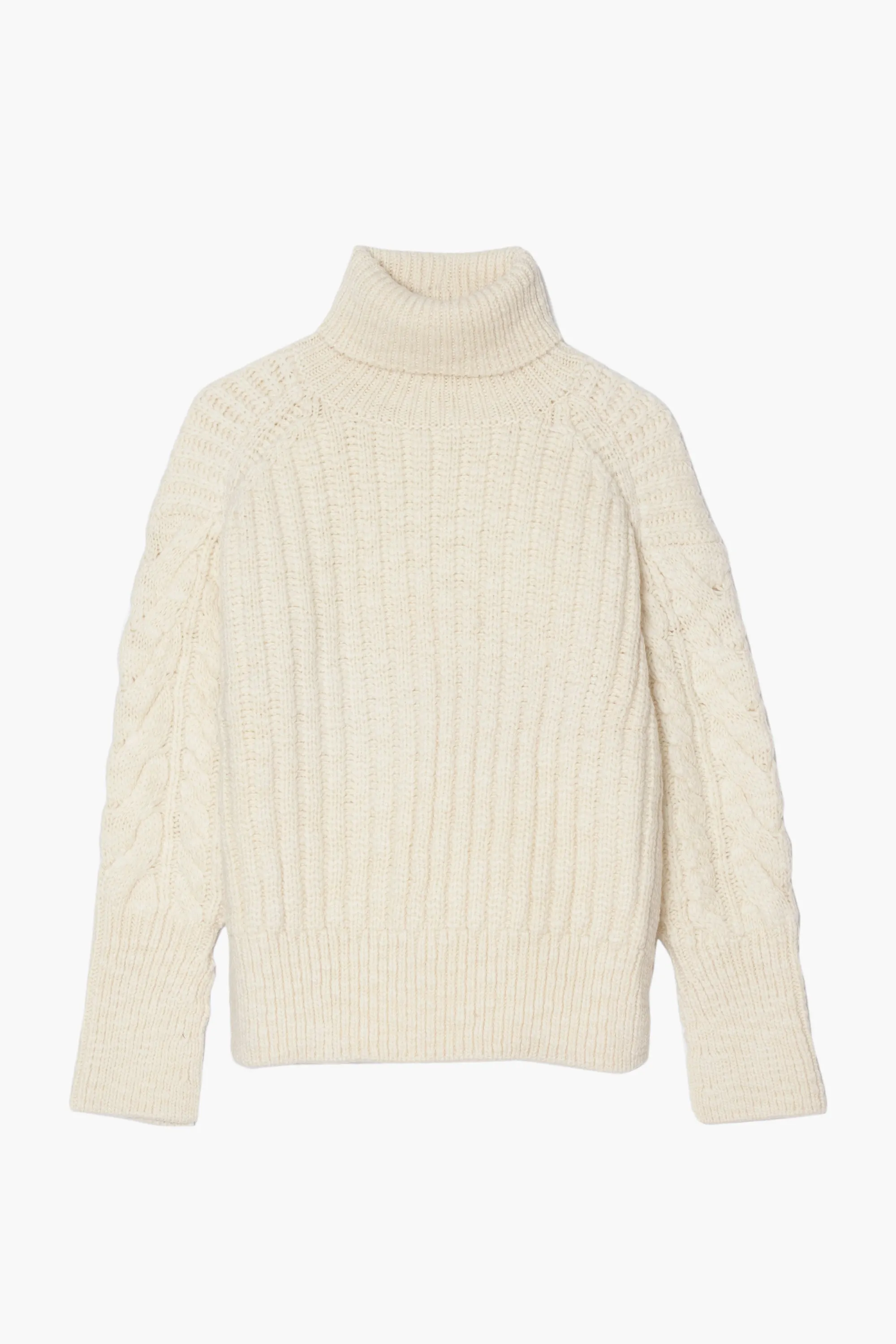 Chunky Knit Long Sleeve Turtleneck