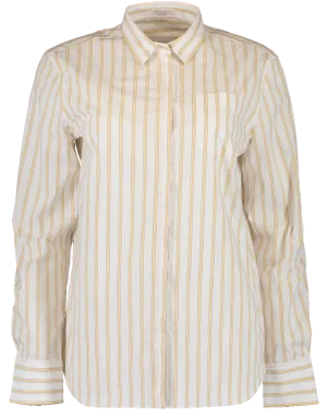 Cotton Stripe Blouse