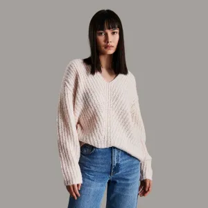 Grace Sweater (White Rose)