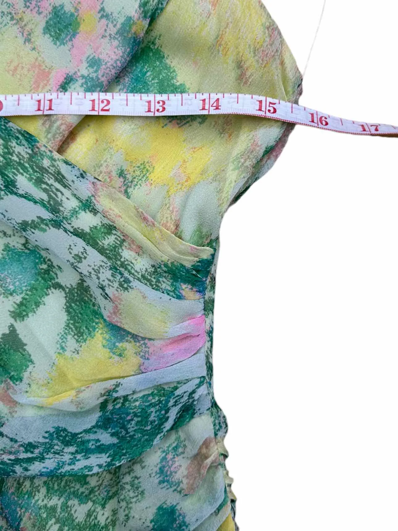 HYPE NWT Pastel Silk Floral Dress Size 6