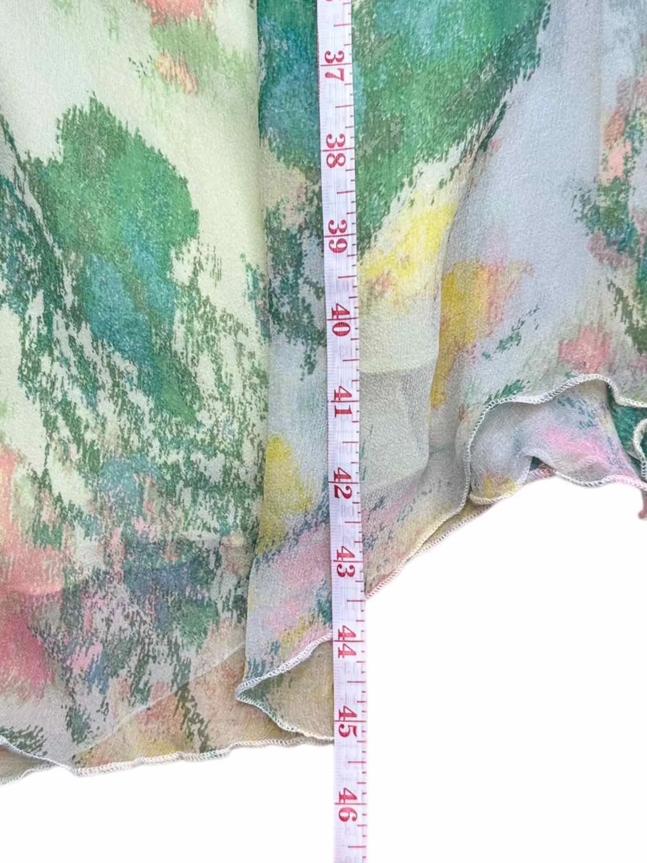 HYPE NWT Pastel Silk Floral Dress Size 6