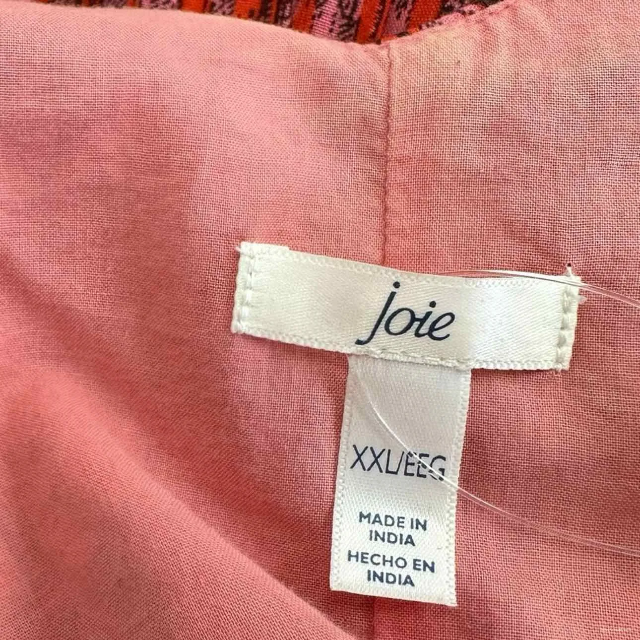joie Red 100% Cotton Maxi Sundress Size XXL
