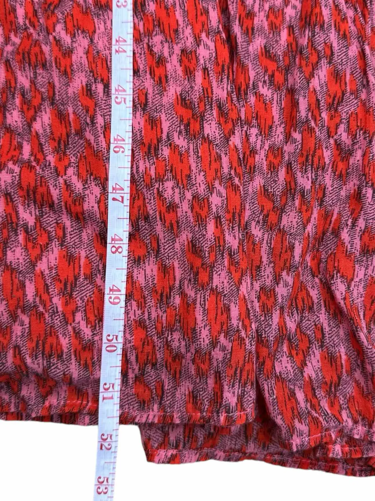joie Red 100% Cotton Maxi Sundress Size XXL