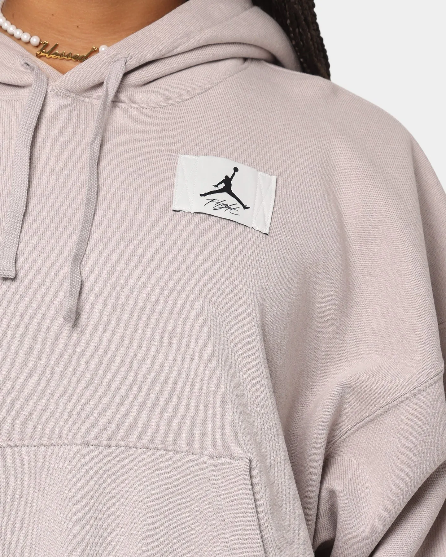 Jordan Women's Jordan Essential Fleece Hoodie Moon Particle