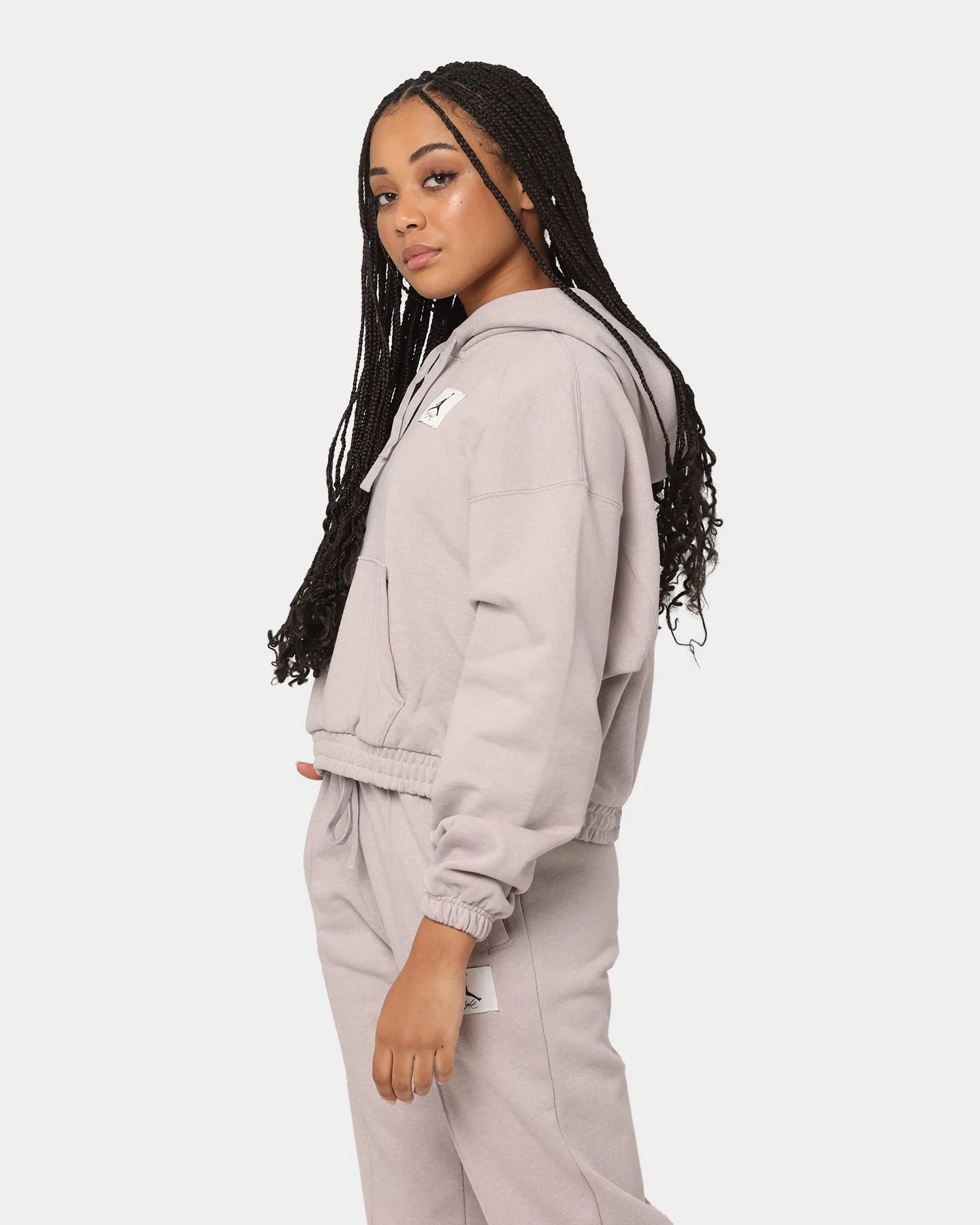 Jordan Women's Jordan Essential Fleece Hoodie Moon Particle