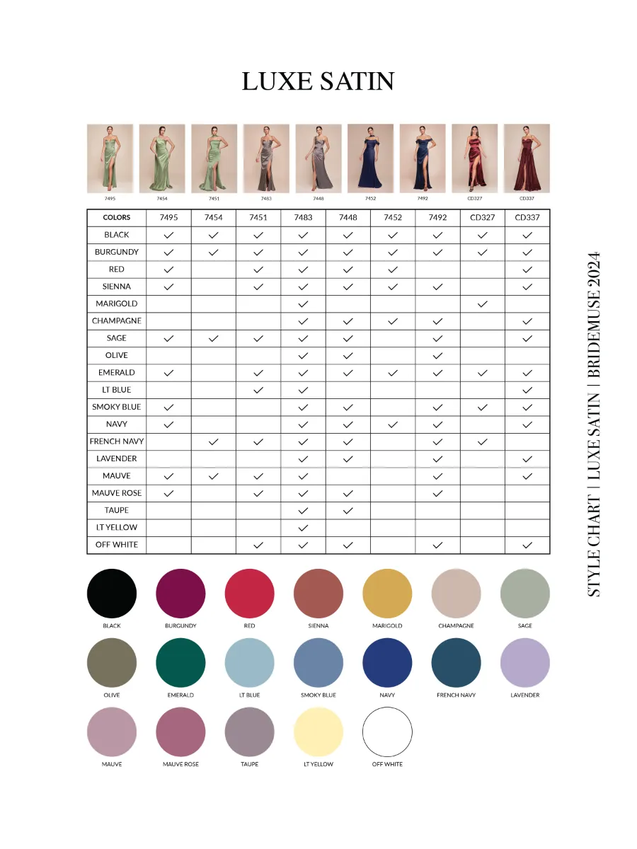 Ladivine 7452 Dress Off the Shoulder Lace Up Corset Satin Gown