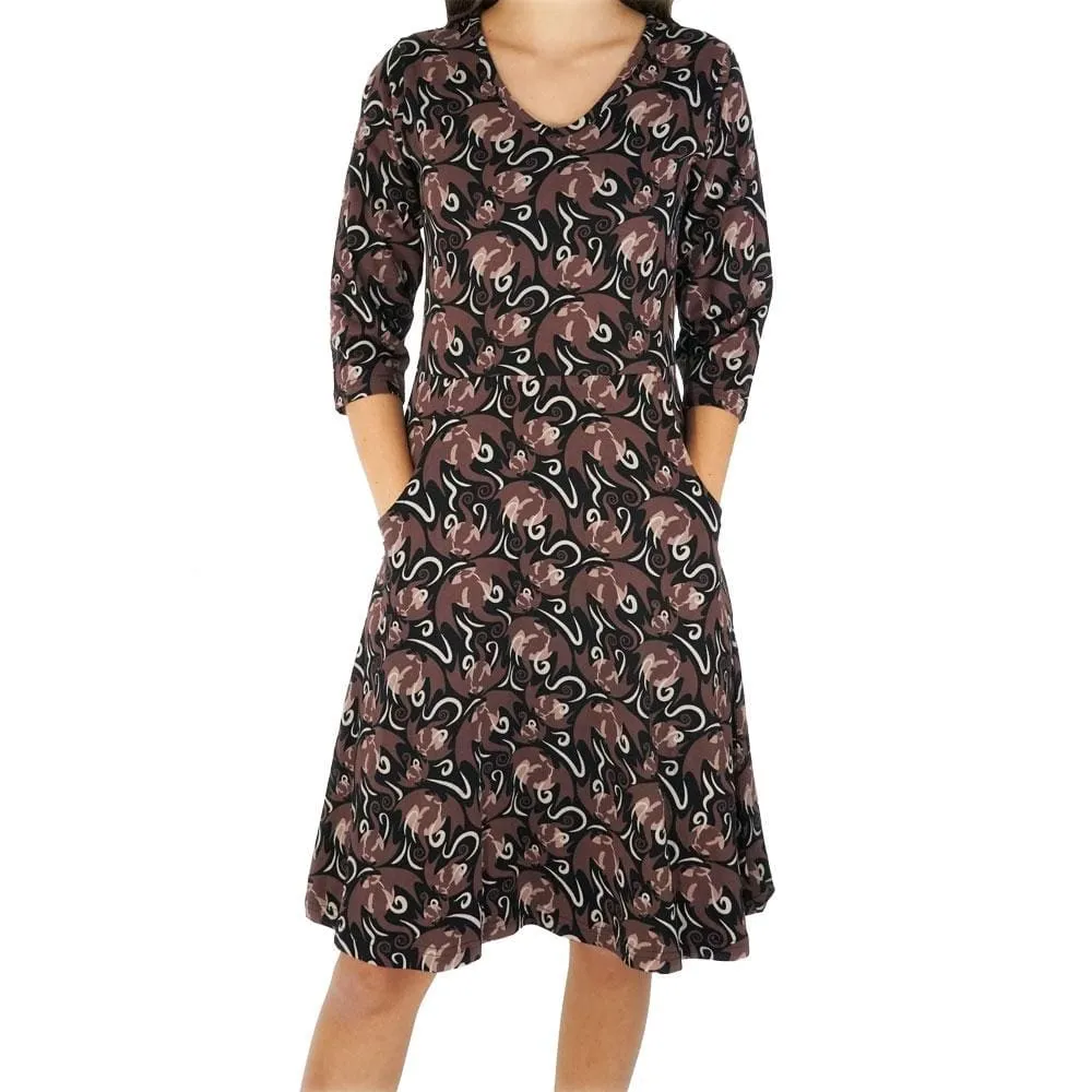 Night Dragon's Fury Rosalind Dress