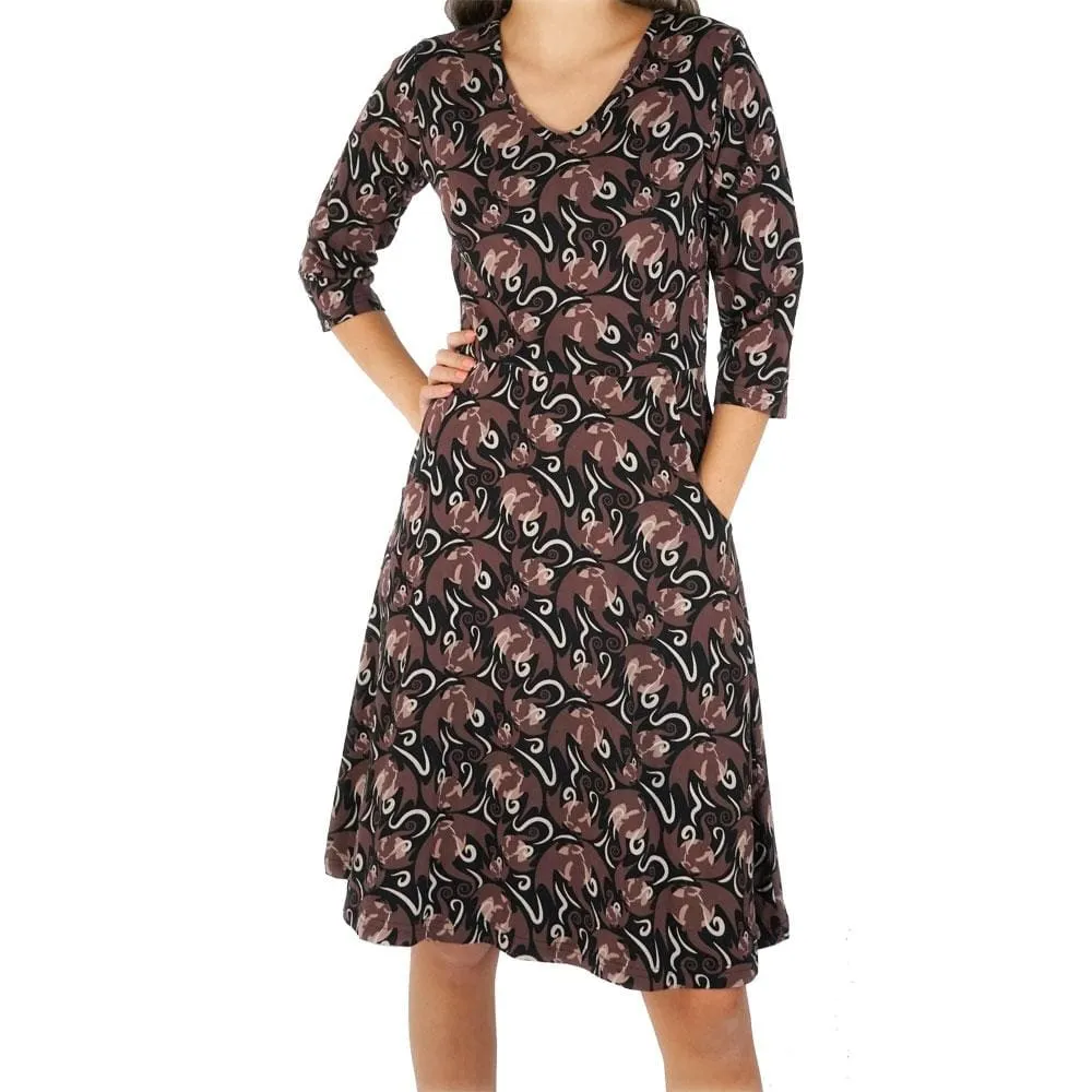 Night Dragon's Fury Rosalind Dress