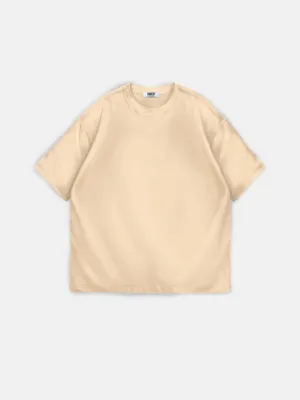 Oversize Tee - Beige