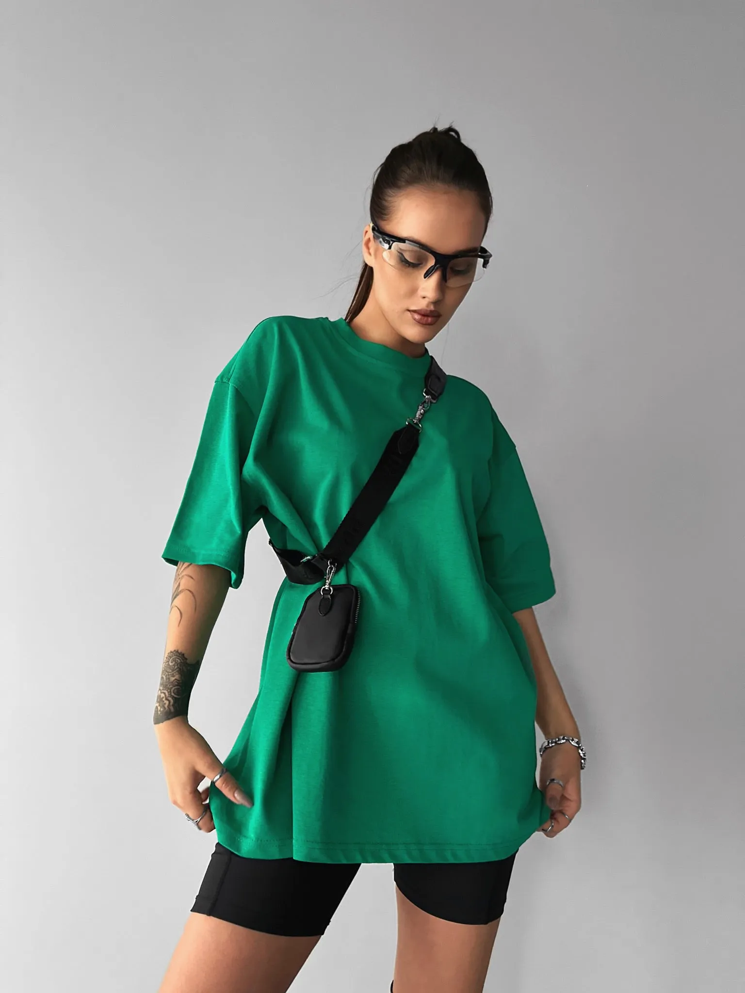 Oversize Tee - Benetton Green