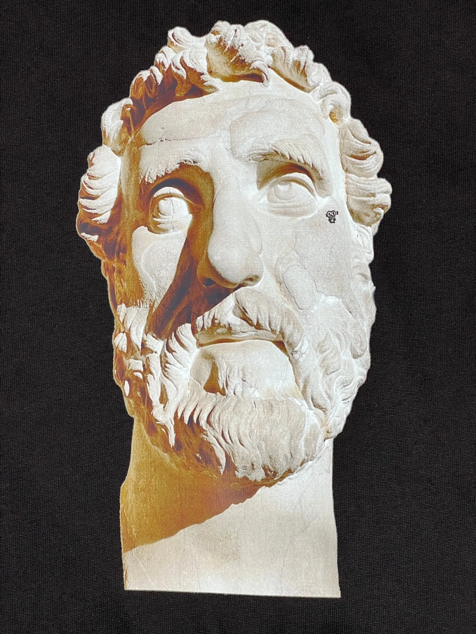 Probus Statue Tee Black