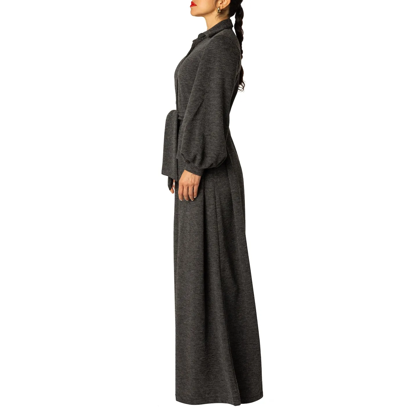 "Joyce" Grey Jumpsuit