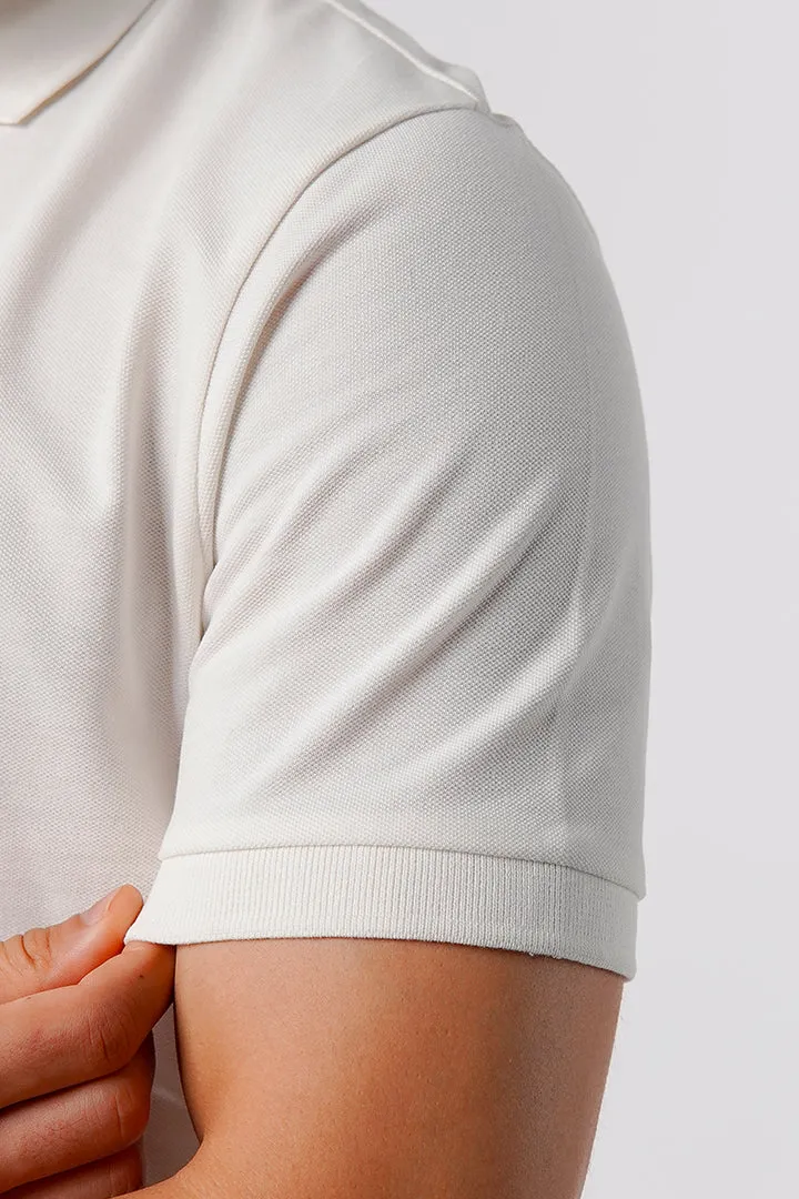 Regular Fit Polo Shirt - Off White