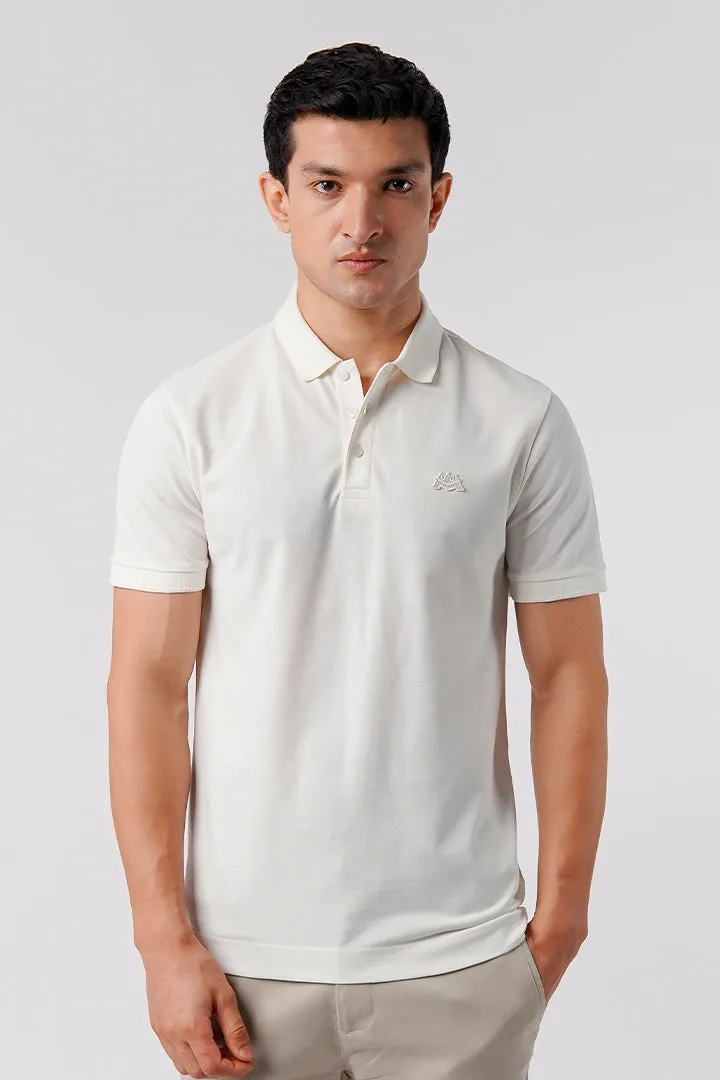 Regular Fit Polo Shirt - Off White