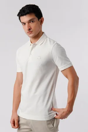 Regular Fit Polo Shirt - Off White