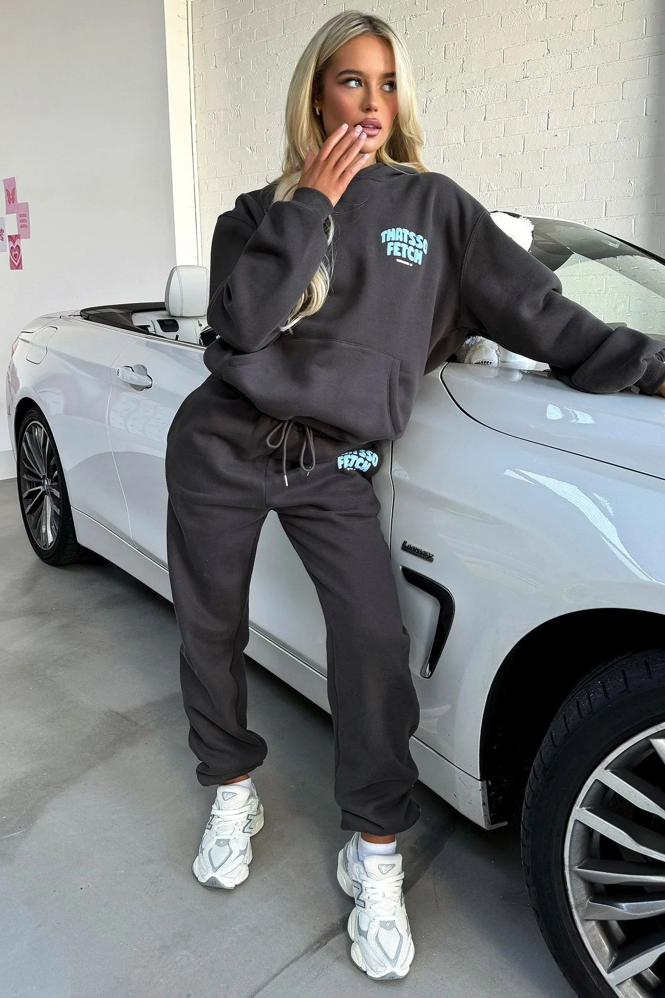 Series 5 Hoodie - Charcoal/Blue