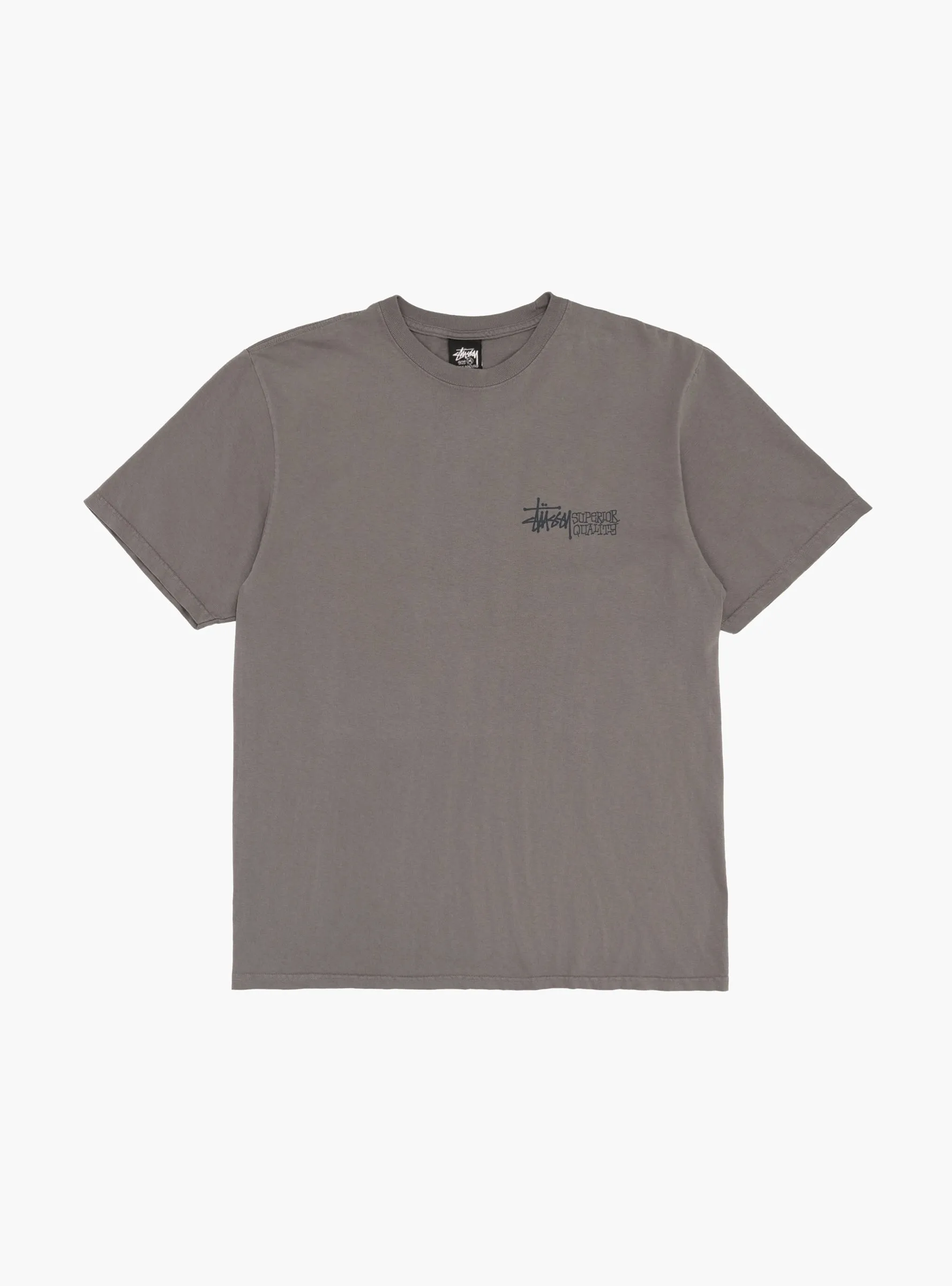 Superior Quality Pigment Dyed T-Shirt Granite