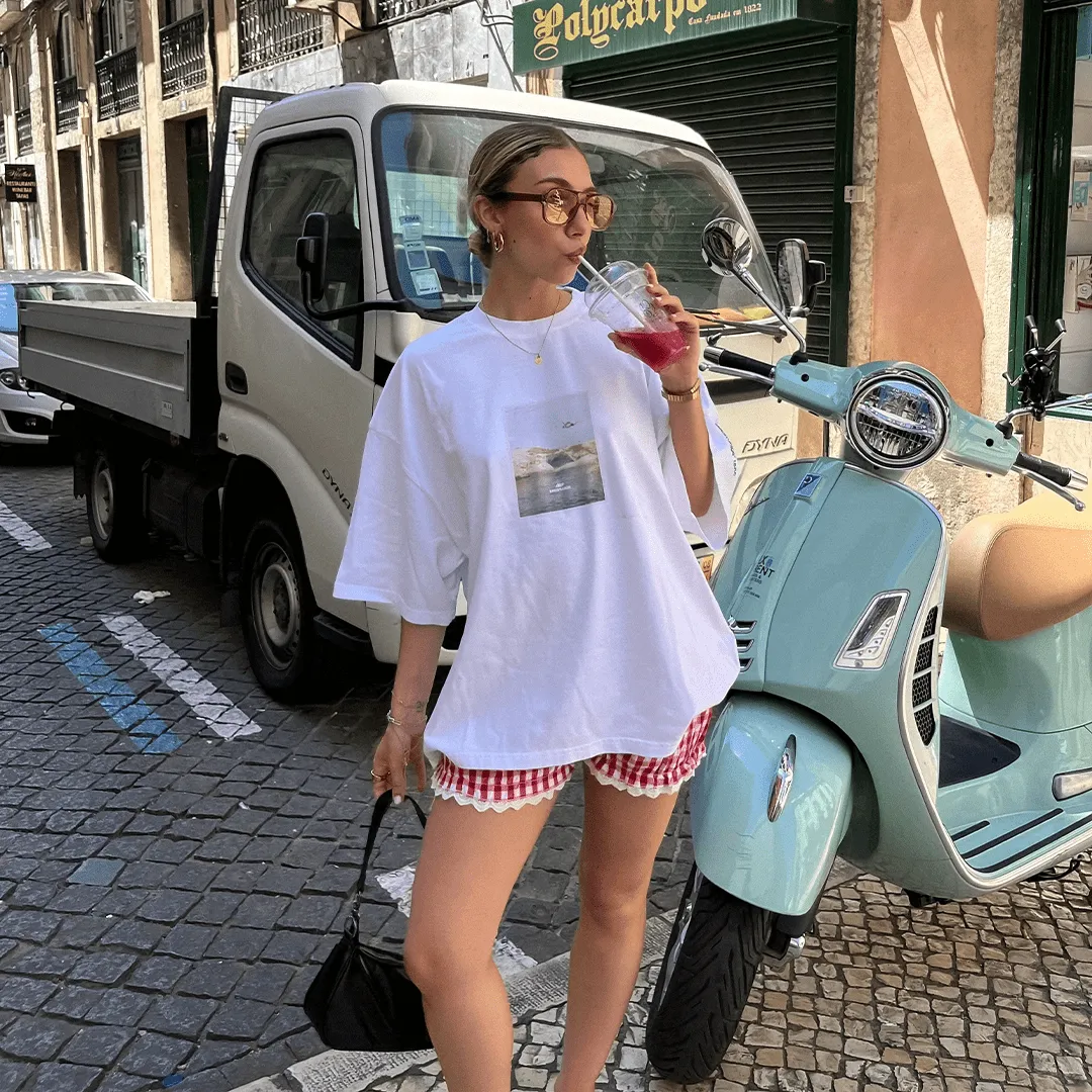 Superman Pearl Oversized Tee