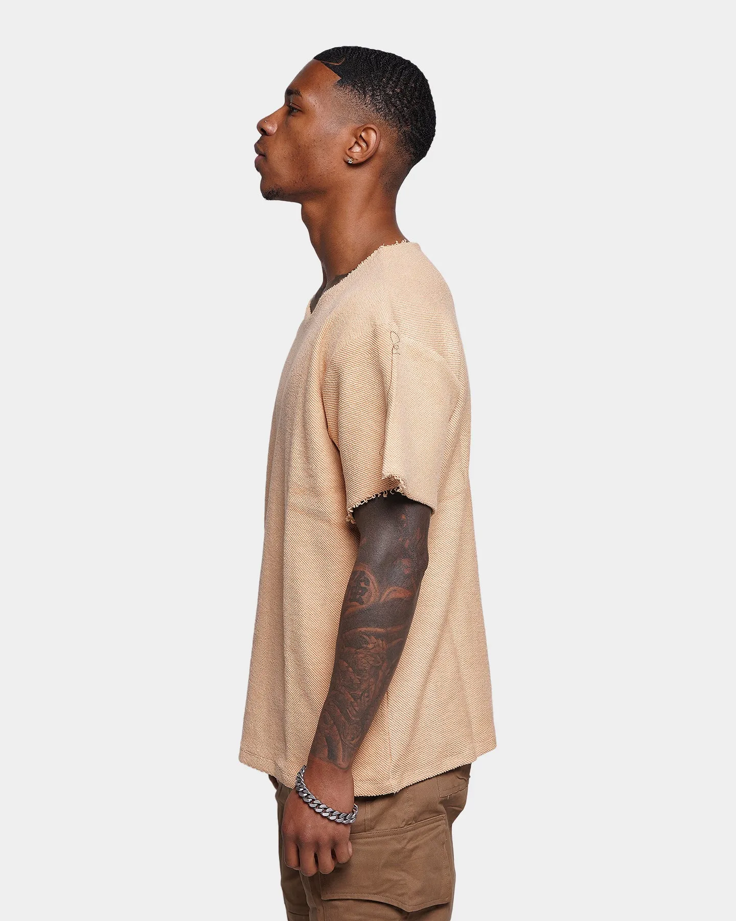XXIII Albion Inside Out T-Shirt Tan